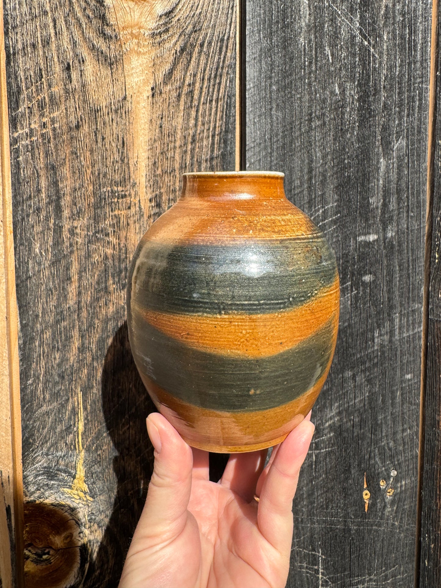 Wood fired vases