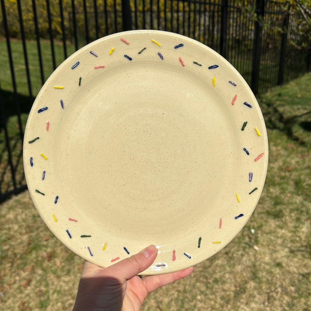 Celebration plate