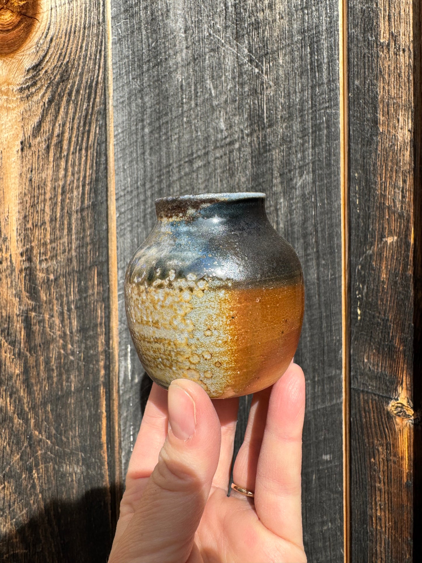 Wood fired vases