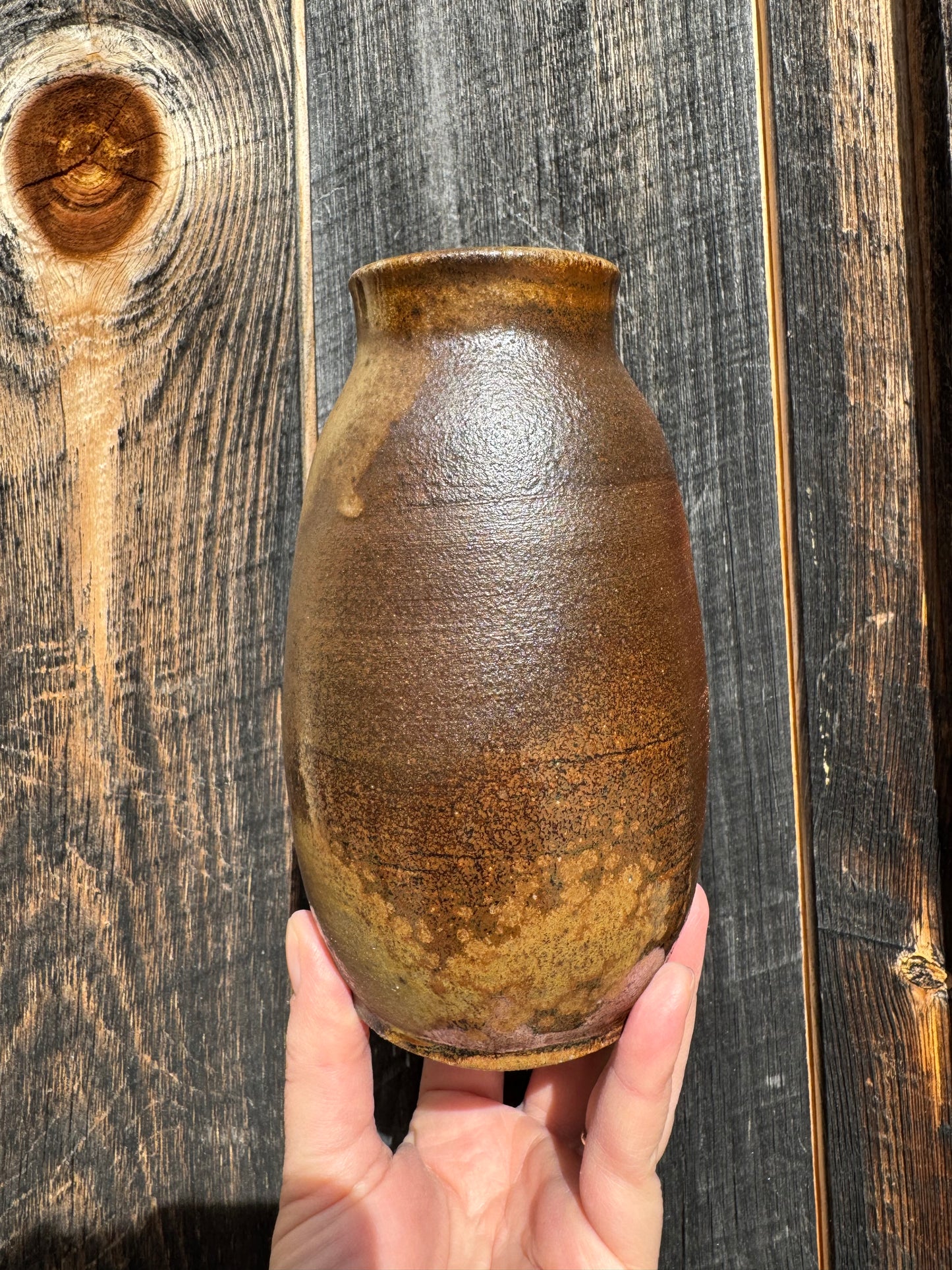 Wood fired vases